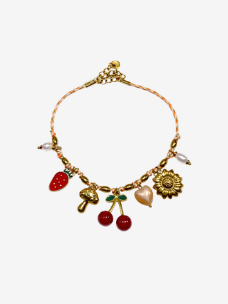 Armband Bedel Kers en Bloem