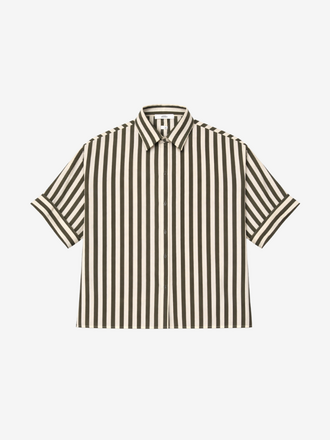 0039 Italy 0039 Italy Hollie Blouse Streep groen ecru