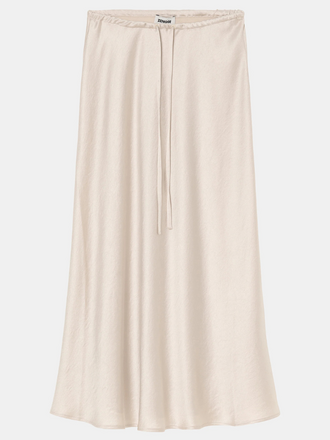 Zenggi Amsterdam Zenggi Amsterdam Satin Drawstring Skirt chalk