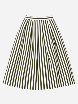 0039 Italy 0039 Italy Kylie Rok Streep groen ecru