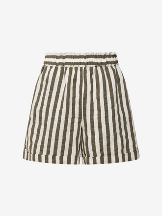 0039 Italy 0039 Italy Brenda Shorts Streep groen ecru