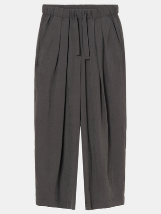 Zenggi Amsterdam Zenggi Amsterdam Silk Nylon Relaxed Pants slate