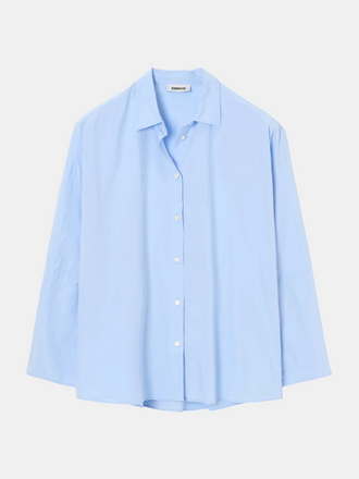 Zenggi Amsterdam Zenggi Amsterdam Poplin Wide Sleeve Shirt sky blue