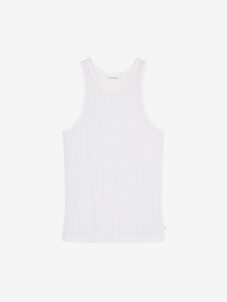 Closed Closed Tank Top white