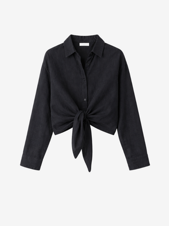 Lois Lois Pia Linnen Blouse navy