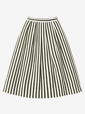 0039 Italy 0039 Italy Kylie Rok Streep groen ecru