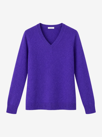 Absolut Cashmere Absolut Cashmere Anatola V-hals Trui grape