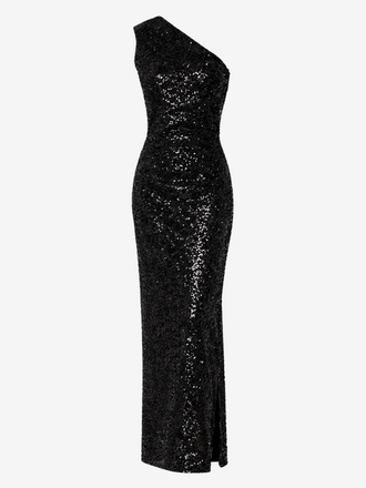 ACCESS ACCESS Jurk glitter zwart