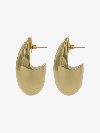 ADORN ADORN Big Drop Earring gold high polish