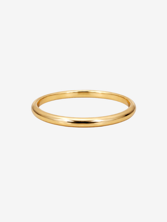 ADORN ADORN Moon Bangle gold high polish