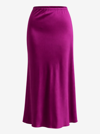 Ahlvar Gallery Ahlvar Gallery Hana Satin Skirt light berry