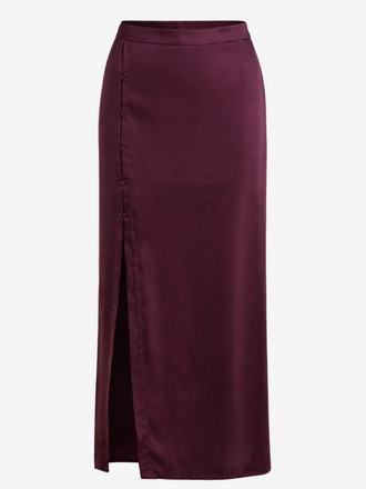 Ahlvar Gallery Ahlvar Gallery Pao Skirt burgundy
