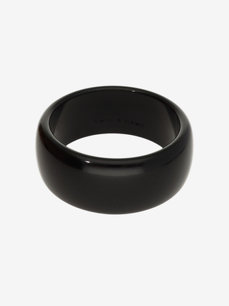 Camps & Camps Camps & Camps Bangle Large jet black