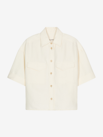 Closed Closed Utility Shirt ivory