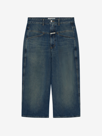 Closed Closed Baggy Shorts Jeans dark blue