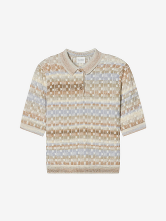 Closed Closed Short Sleeve Polo clay beige