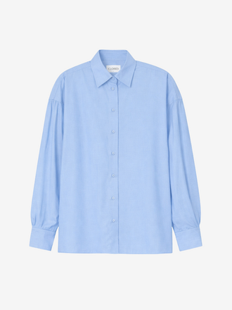 Closed Closed Cape Shirt Blouse sky blue