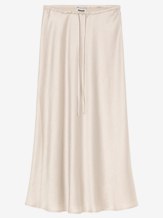 Zenggi Amsterdam Zenggi Amsterdam Satin Drawstring Skirt chalk