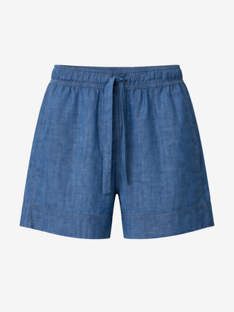 Zenggi Amsterdam Zenggi Amsterdam Denim Chambray Shorts mid blue