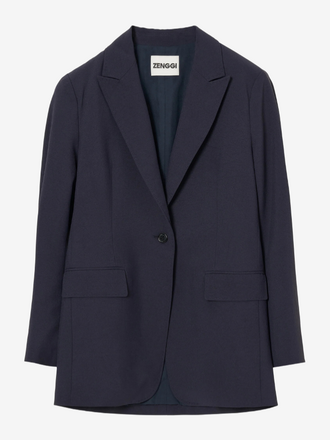 Zenggi Amsterdam Zenggi Amsterdam Cool Panama Blazer midnight blue