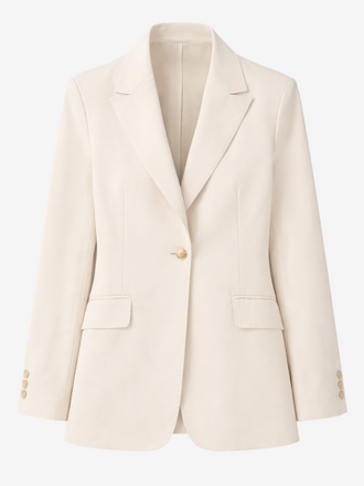 Zenggi Amsterdam Zenggi Amsterdam Cool Panama Blazer cream