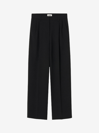 Zenggi Amsterdam Zenggi Amsterdam Kozo Crepe Kayne Pants black