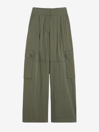 Weekend MaxMara Weekend MaxMara Aquila Broek dark green