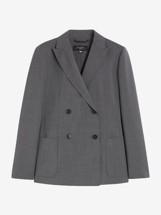 Weekend MaxMara MaxMara Ornati Blazer medium grey