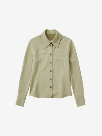 Closed Closed Slim Blouse sage tea