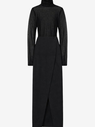 RÓHE RÓHE Top Bianca noir