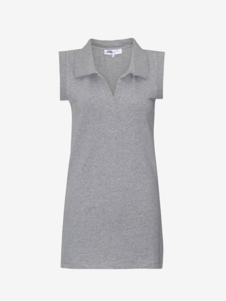 RIVS Lounge RIVS Lounge Hera Polo Long Shirt grey