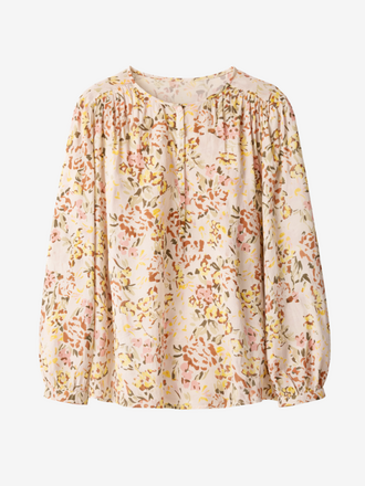 Des Petits Hauts Des Petits Hauts Roxane Blouse Bloem verveine