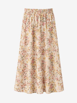 Des Petits Hauts Des Petits Hauts Roxie Lange Rok Bloem verveine