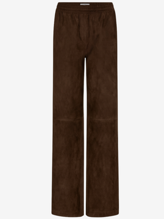 DNA Amsterdam DNA Amsterdam Hudson Suede Broek dark brown