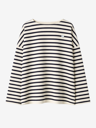 Des Petits Hauts Des Petits Hauts Filly Shirt Steep zwart ecru