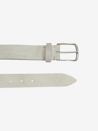 Post & Co Post&Co Leather Belt Blade Lux panna