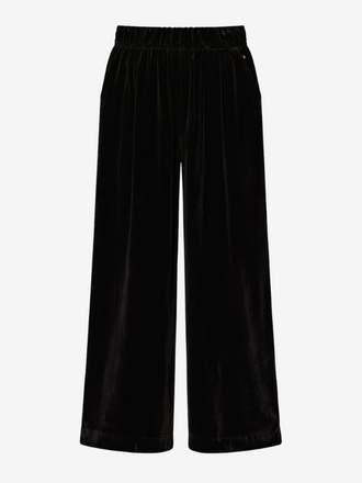 Des Petits Hauts Des Petits Hauts Iris Fluwelen Broek black