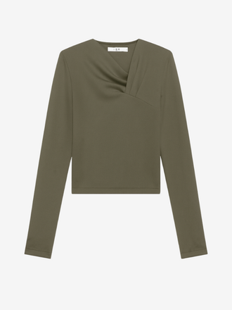 IRO IRO Mala Top military khaki