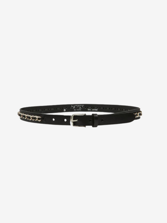 Notes Du Nord Notes Du Nord Gavin Leather Belt noir