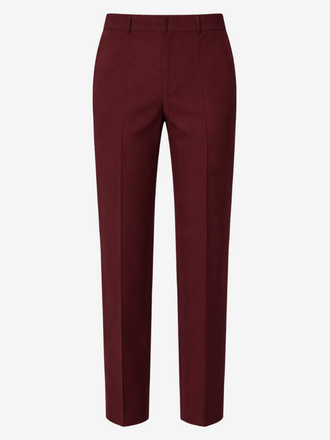 Filippa K Filippa K Emma Cropped Cool Wool Trousers bordeaux burgundy