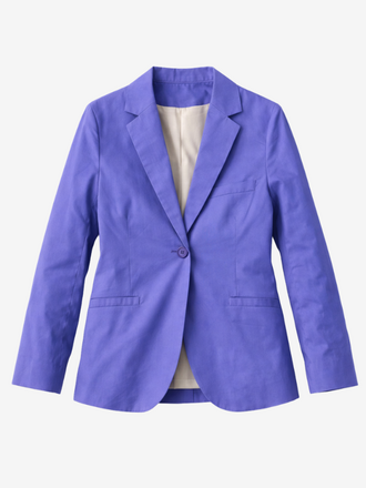 Niù Niù Fitted Jacket light blue