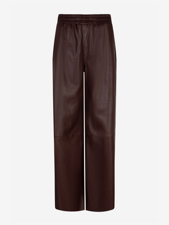 IBANA Ibana Payten Leren Broek burgundy