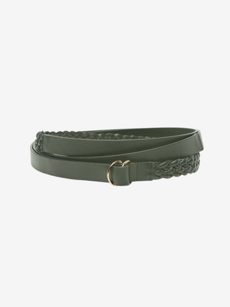MaxMara MaxMara Belt Tirsi green