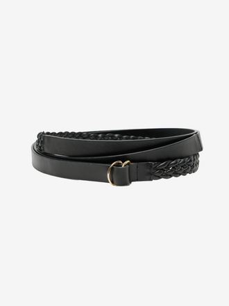 MaxMara MaxMara Belt Tirsi black