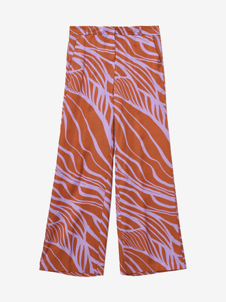 Kiltie Kiltie Andrea Pantalon Print lila/orange