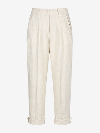 Kiltie Kiltie Pantalon Jockey ecru