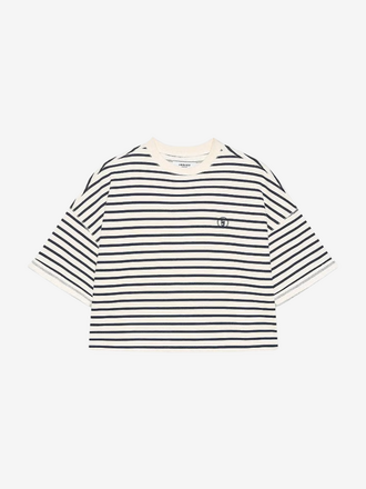 Janice Janice Aiden Shirt blauw wit gestreept