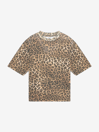 Janice Janice Adam T-shirt panterprint