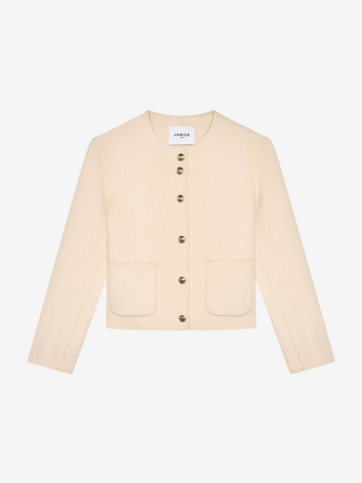 Janice Janice Vince Cashmere Blazer beige