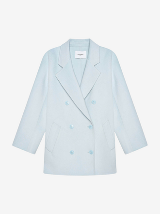 Janice Janice Kennedy Cashmere Jas blauw